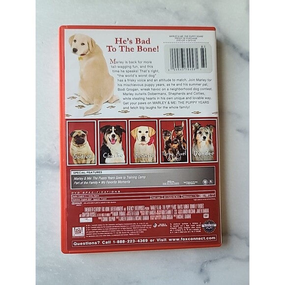 Marley and Me: the Puppy Years (DVD, 2011) - Picture 5 of 10